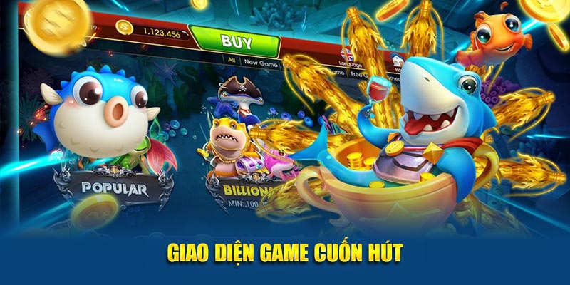 Giao diện game cuốn hút